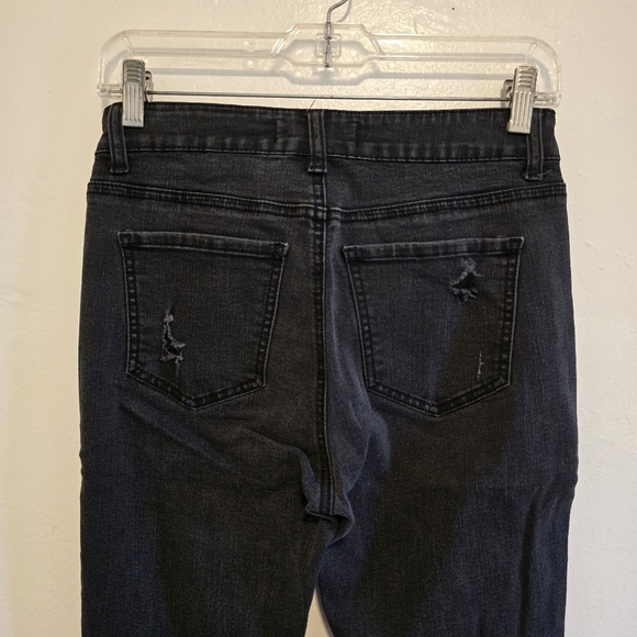 Enjean - 27x26 High Rise Distressed Skinny Jeans - Picture 8 of 14